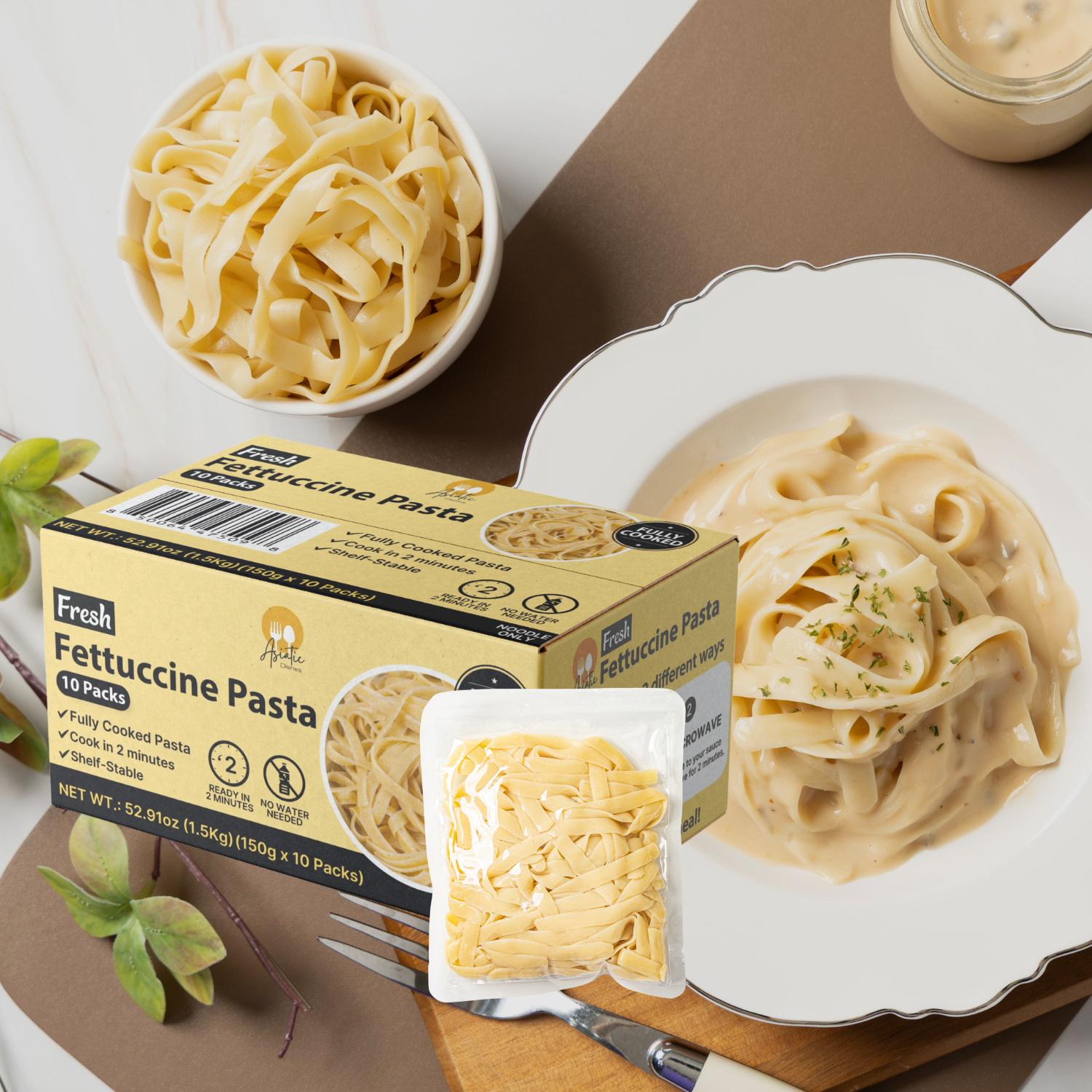 Fettuccine Pasta – Ready When You Are