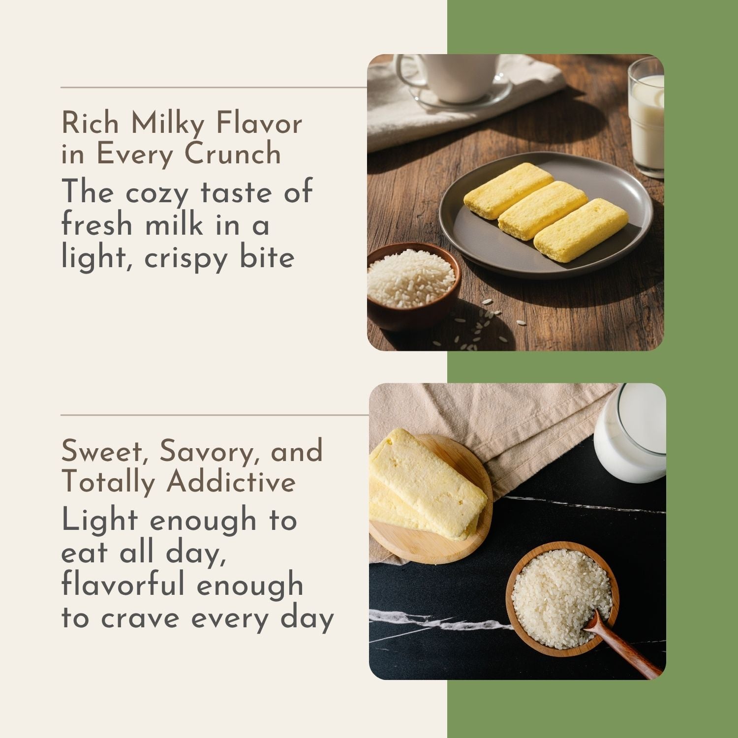 [Milk Classic] Korean Milk Cracker Snacks, Oven Baked, Non-Fried, Milk Flavor