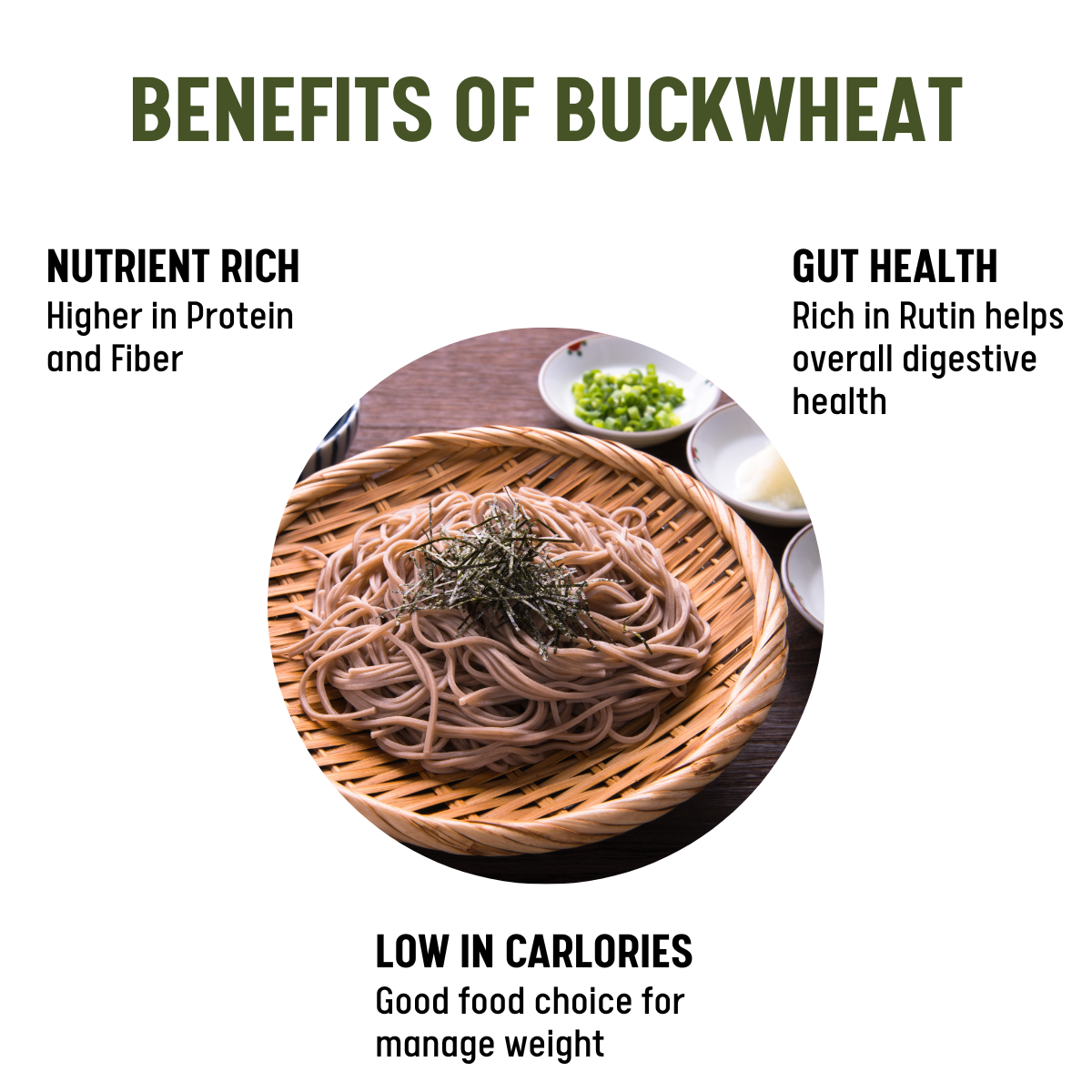 [Unha's Asian Snack Box] Unha Japanese Buckwheat Noodles, Air Dried Soba Noodle - 3LBS