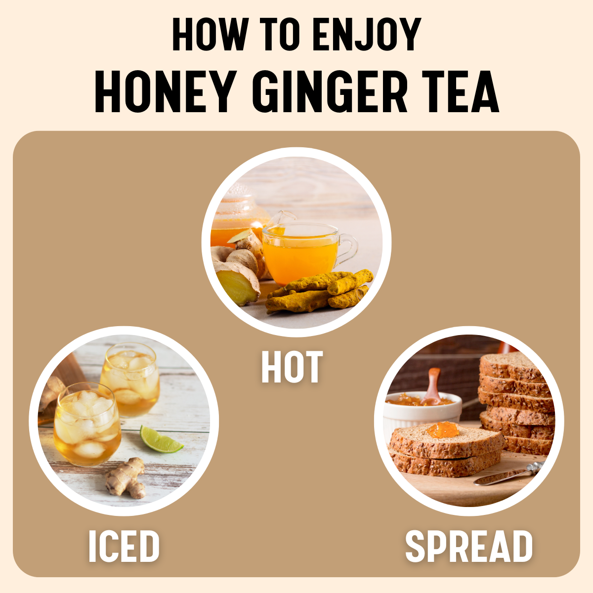 [Unha's Asian Snack Box] Korean Honey Ginger Tea 35.2 OZ – Premium Sliced Ginger with Real Honey