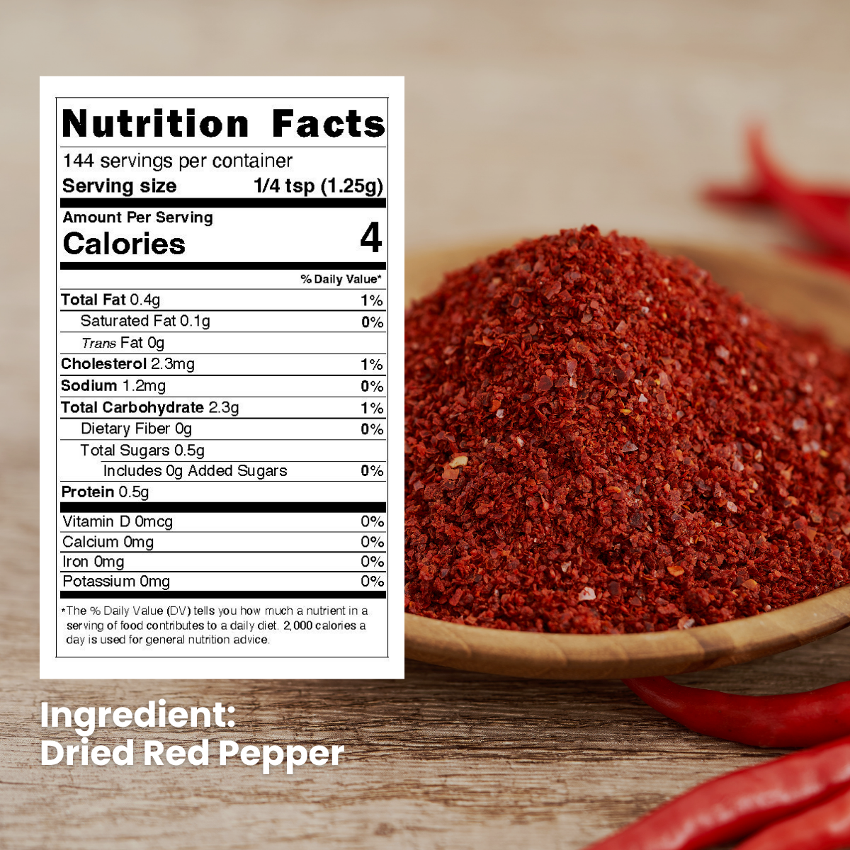 [Asiatic Dishes] Gochugaru Korean Red Pepper Flakes – 6.34oz Bottle of Sun-Dried Chili Powder for Kimchi, Soups, Stews, and Versatile Cooking