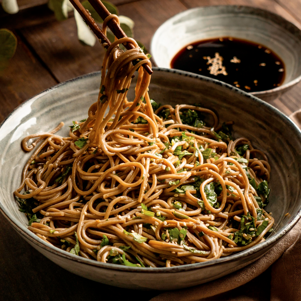 [Unha's Asian Snack Box] Unha Japanese Buckwheat Noodles, Air Dried Soba Noodle - 3LBS