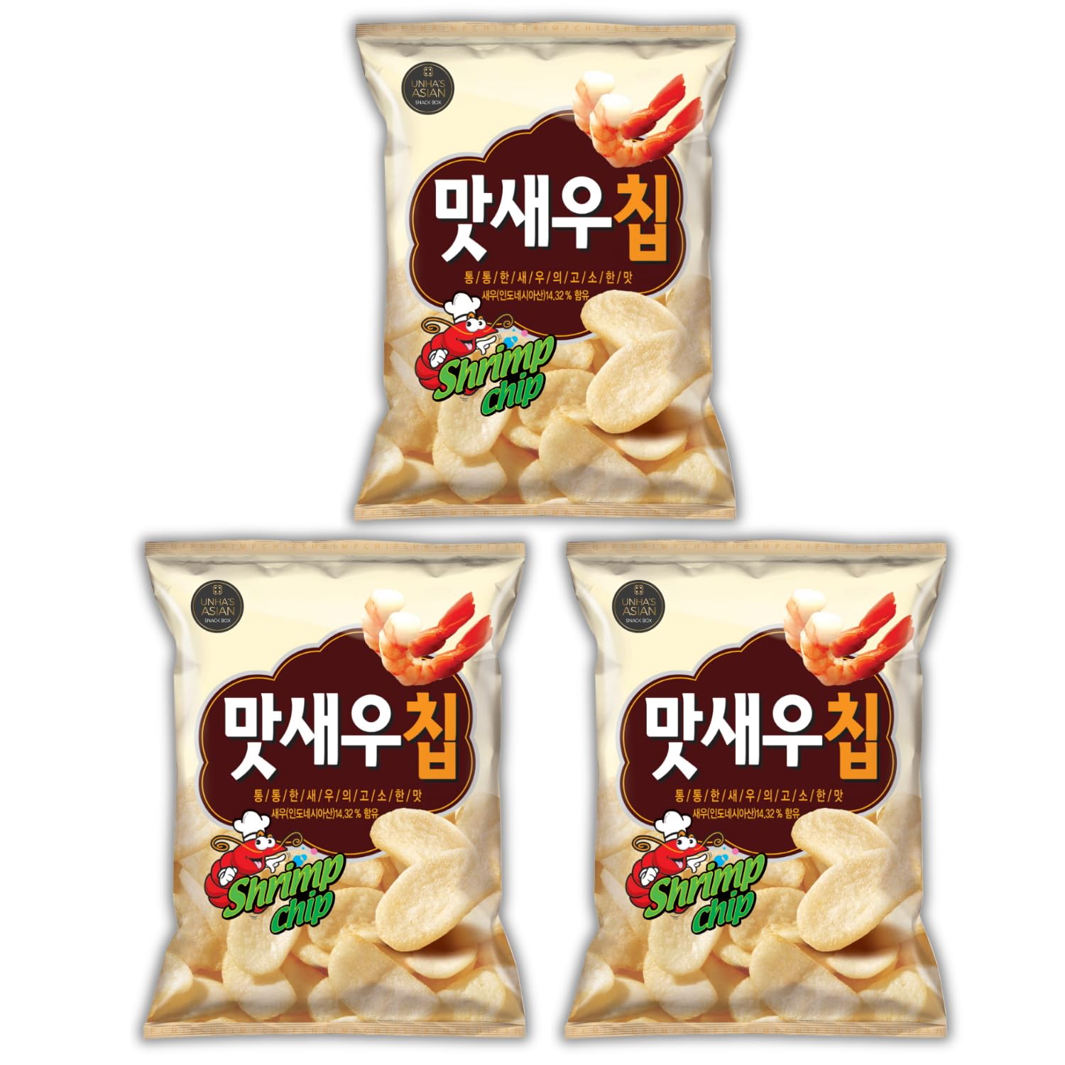 Shrimp Chips – Fried Prawn Crackers (3 pack)