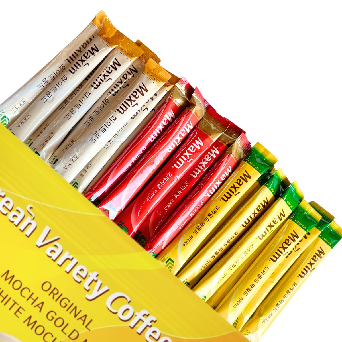 Maxim Instant Coffee Mix – 3 Flavors (30 sticks)