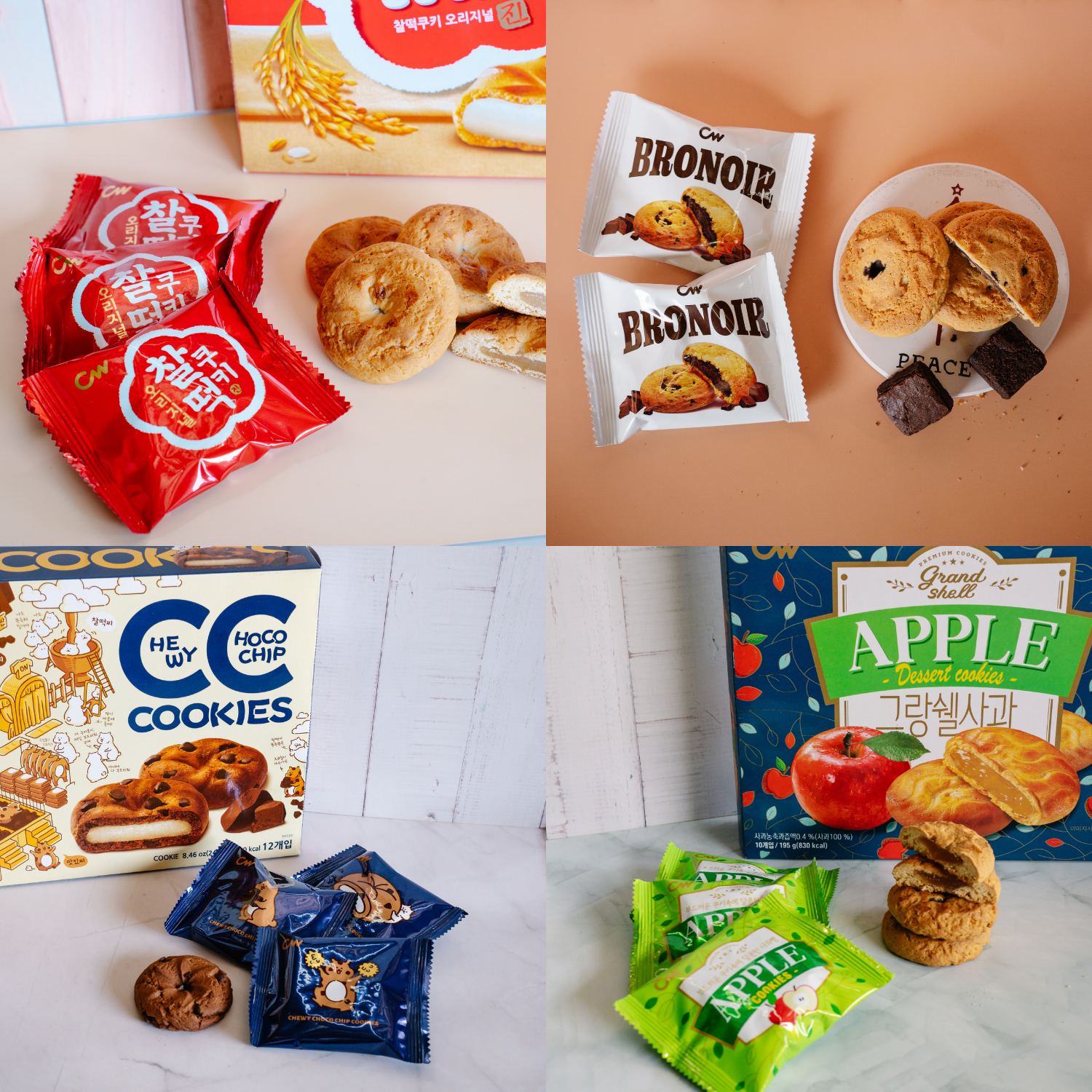 [CW Confec] Korean Variety Snacks Care Package (48 Count)