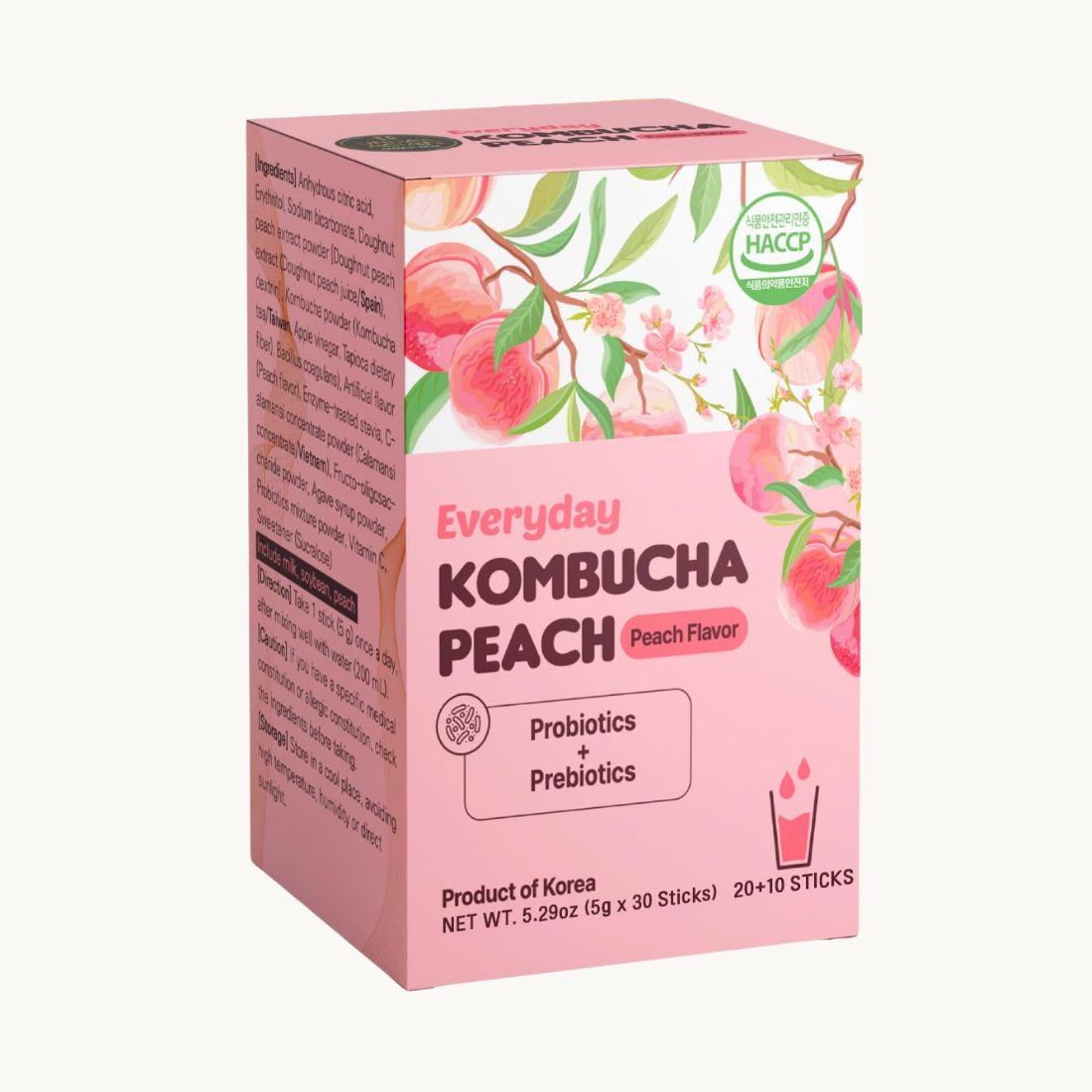 Everyday Kombucha Peach