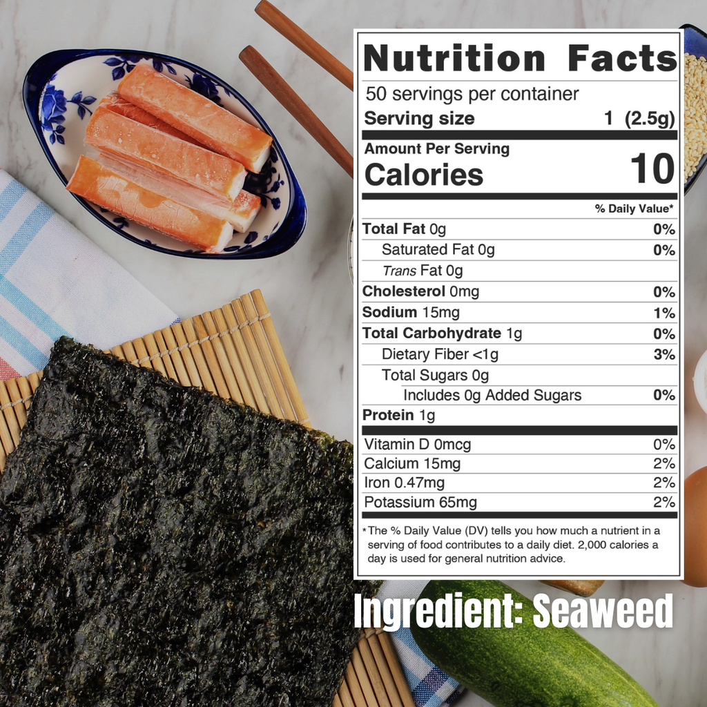 Korean Roasted Seaweed 50 sheets 1