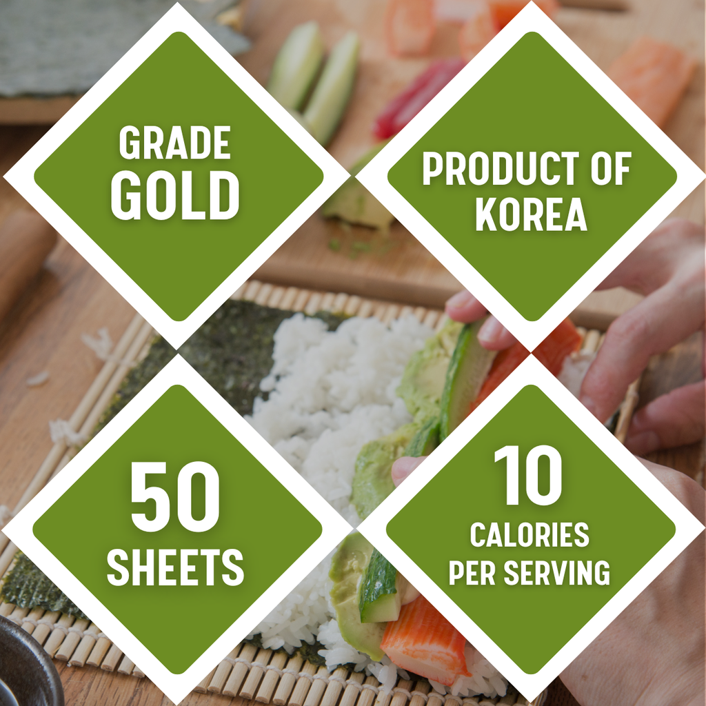 Korean Roasted Seaweed 50 sheets 2