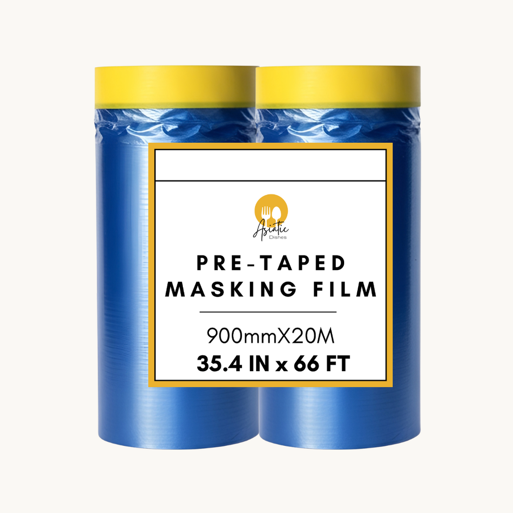 Pre-Taped Masking Film