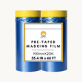 Pre-Taped Masking Film