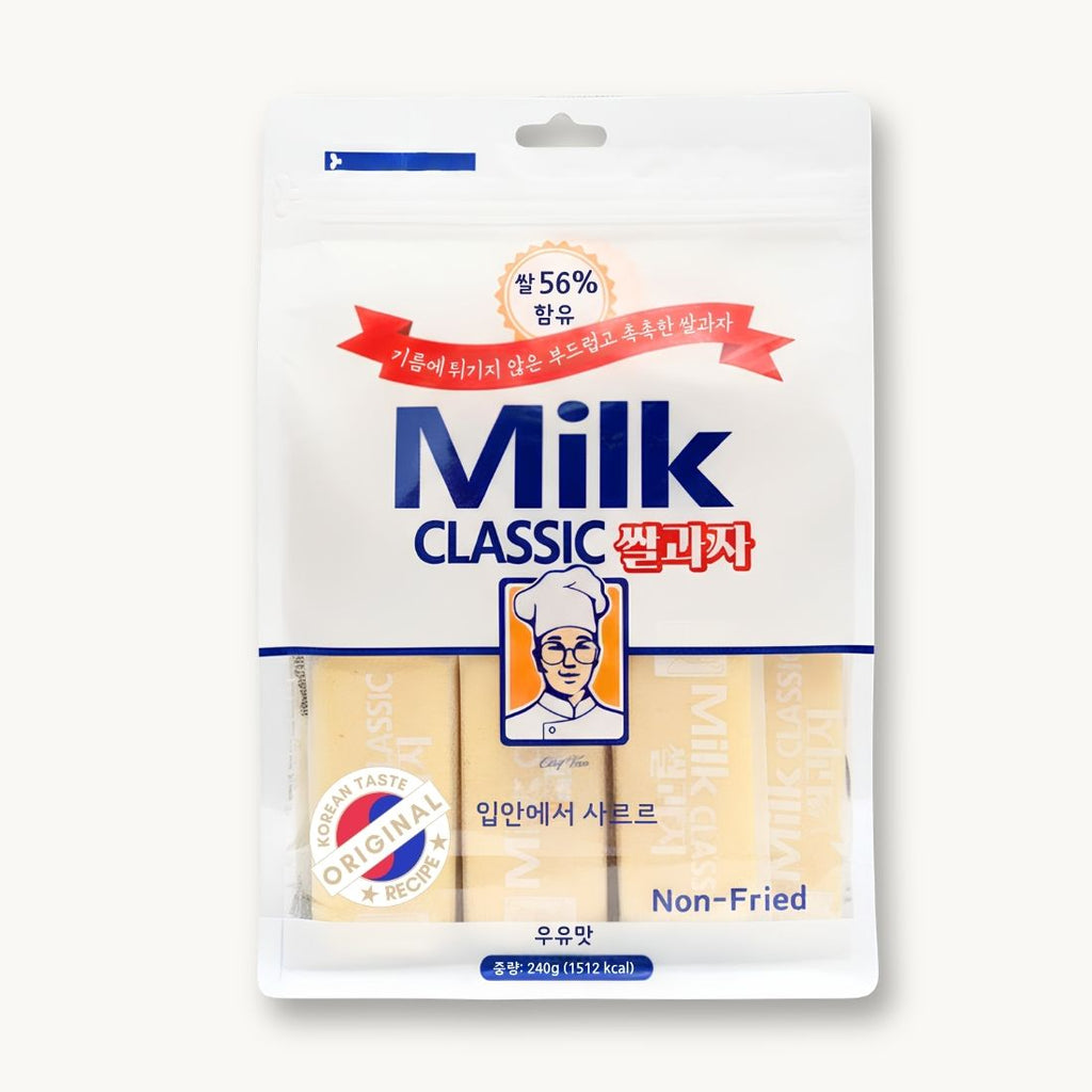 [Milk Classic] Korean Milk Cracker Snacks, Oven Baked, Non-Fried, Milk Flavor