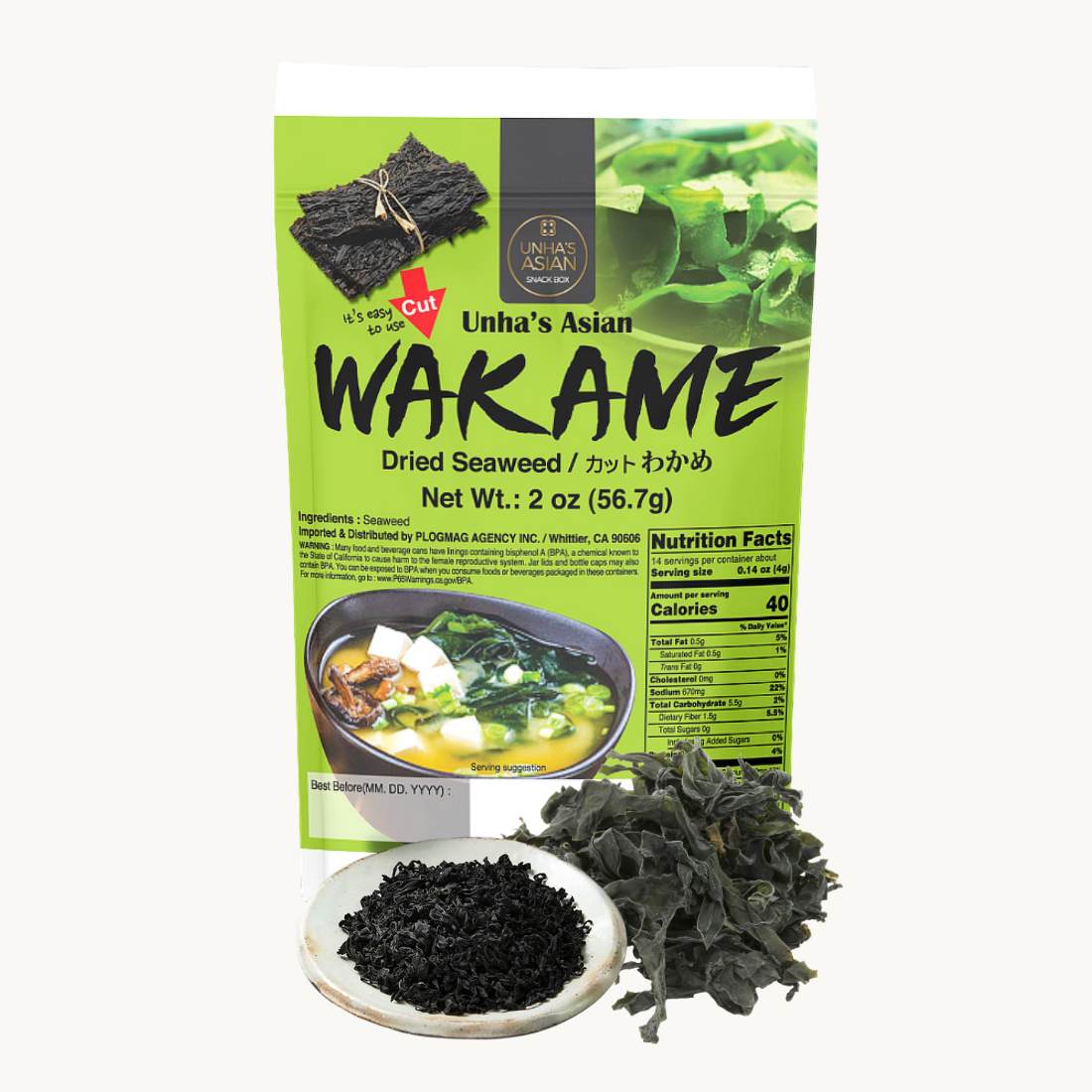 Wakame Dried Seaweed